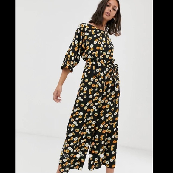 ASOS Pants - tie waist jumpsuit